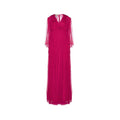 Multicolor Silk Cocktail Dress