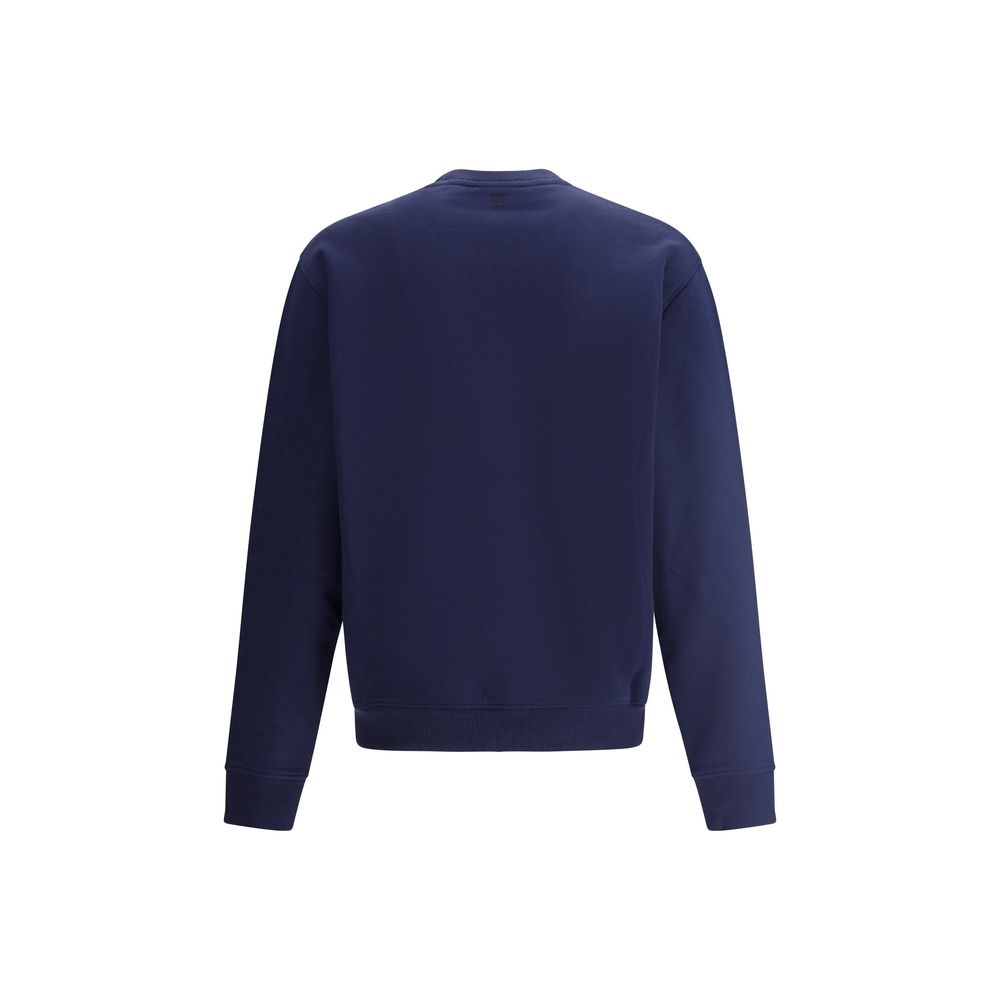 Blue Cotton Sweatshirt