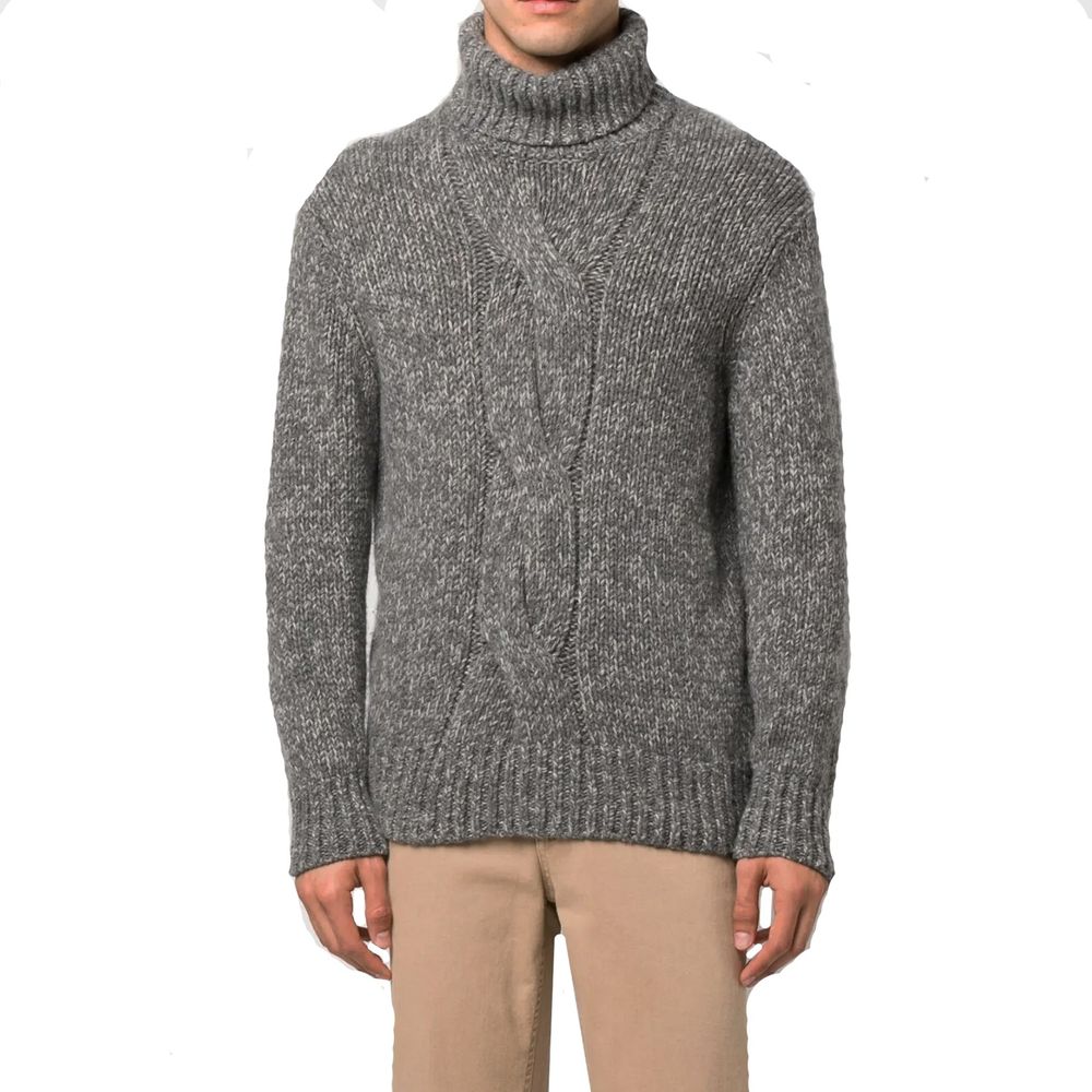 Gray Cashmere Sweatshirt