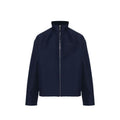 Blue Marabou Full-Length Jacket