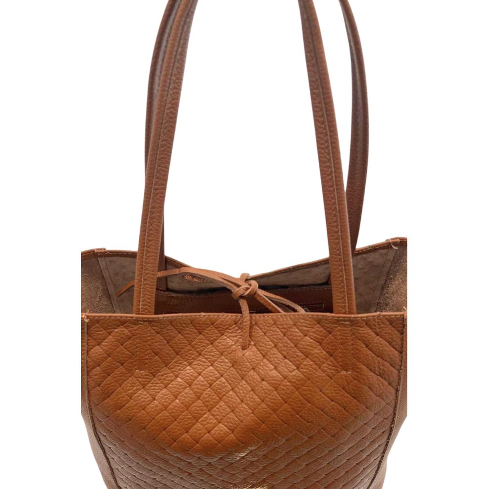 Brown Leather Women Bag