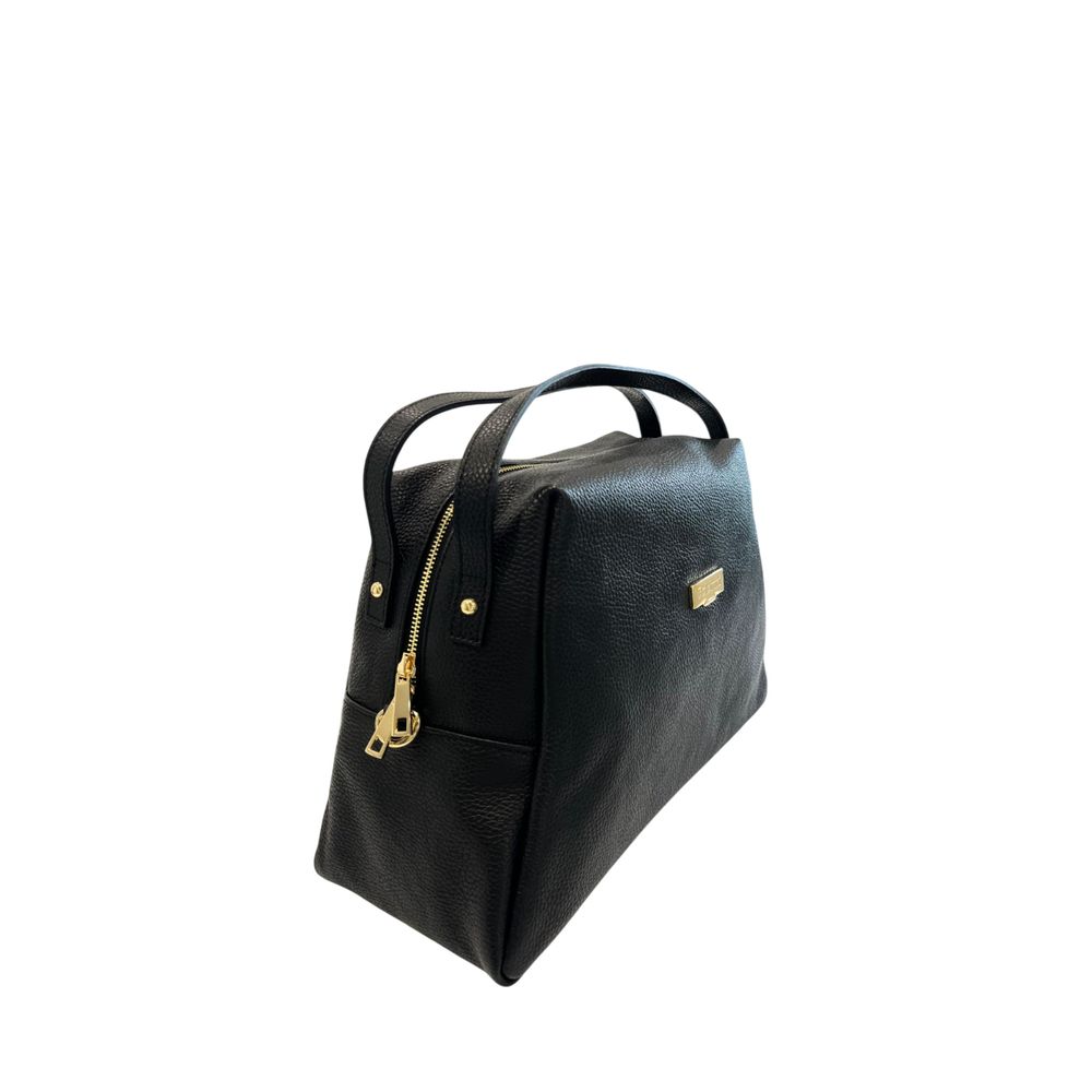 Black Leather Women Bag
