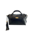 Black Leather Women Handbag