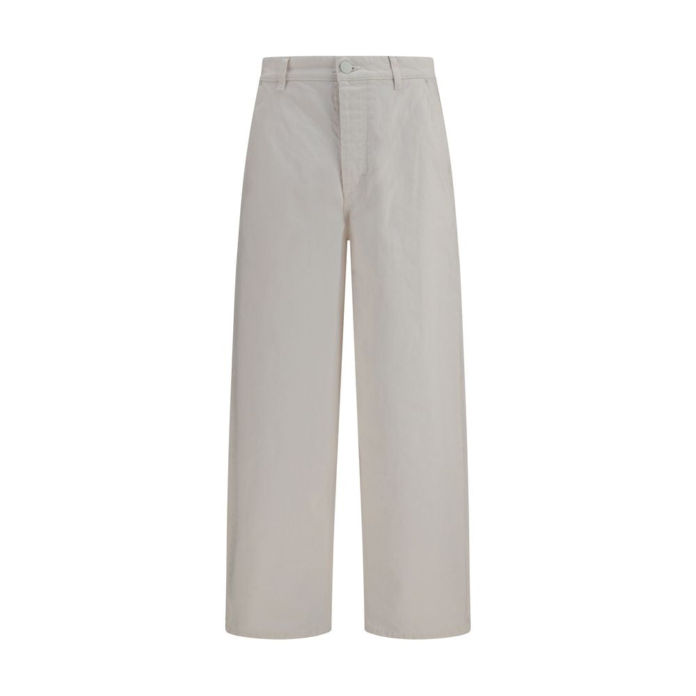 White Cotton Jeans Denim