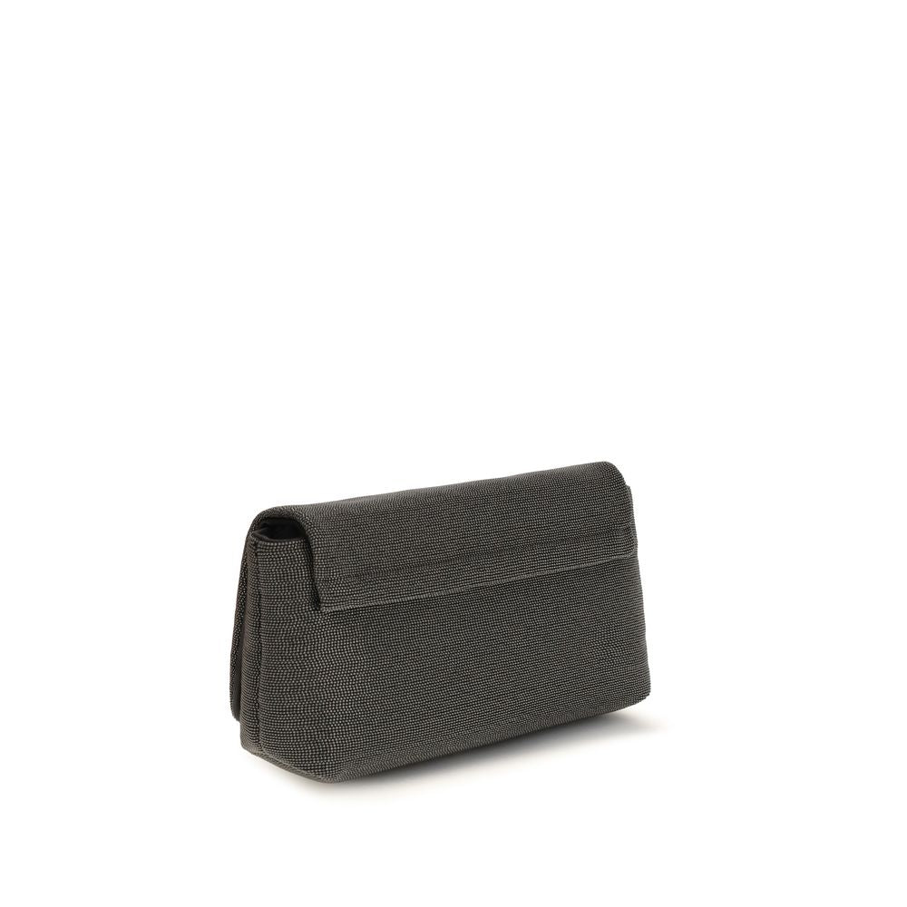 Black Leather Shoulder Bag