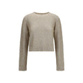 Beige Linen Sweatshirt