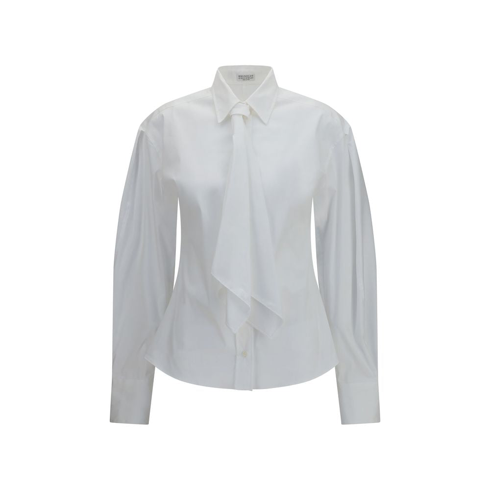 White Cotton Dress Shirt