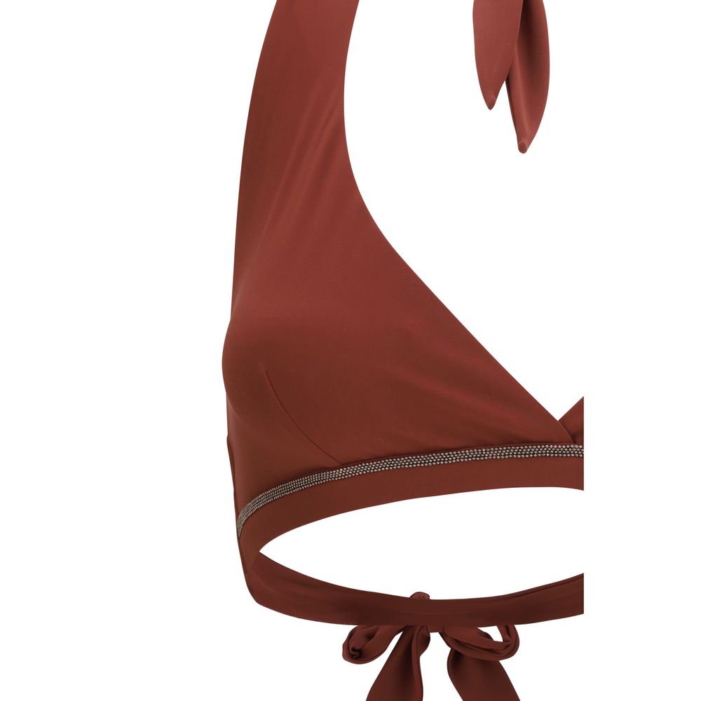 Red Polyamide Bikini