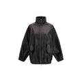 Black Lamb Ovis Aries Leather Jacket