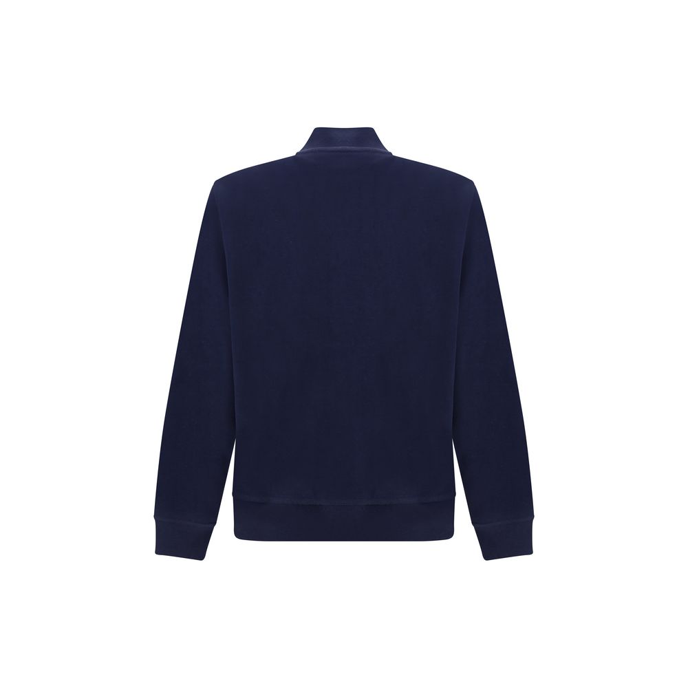 Blue Cotton Sweatshirt