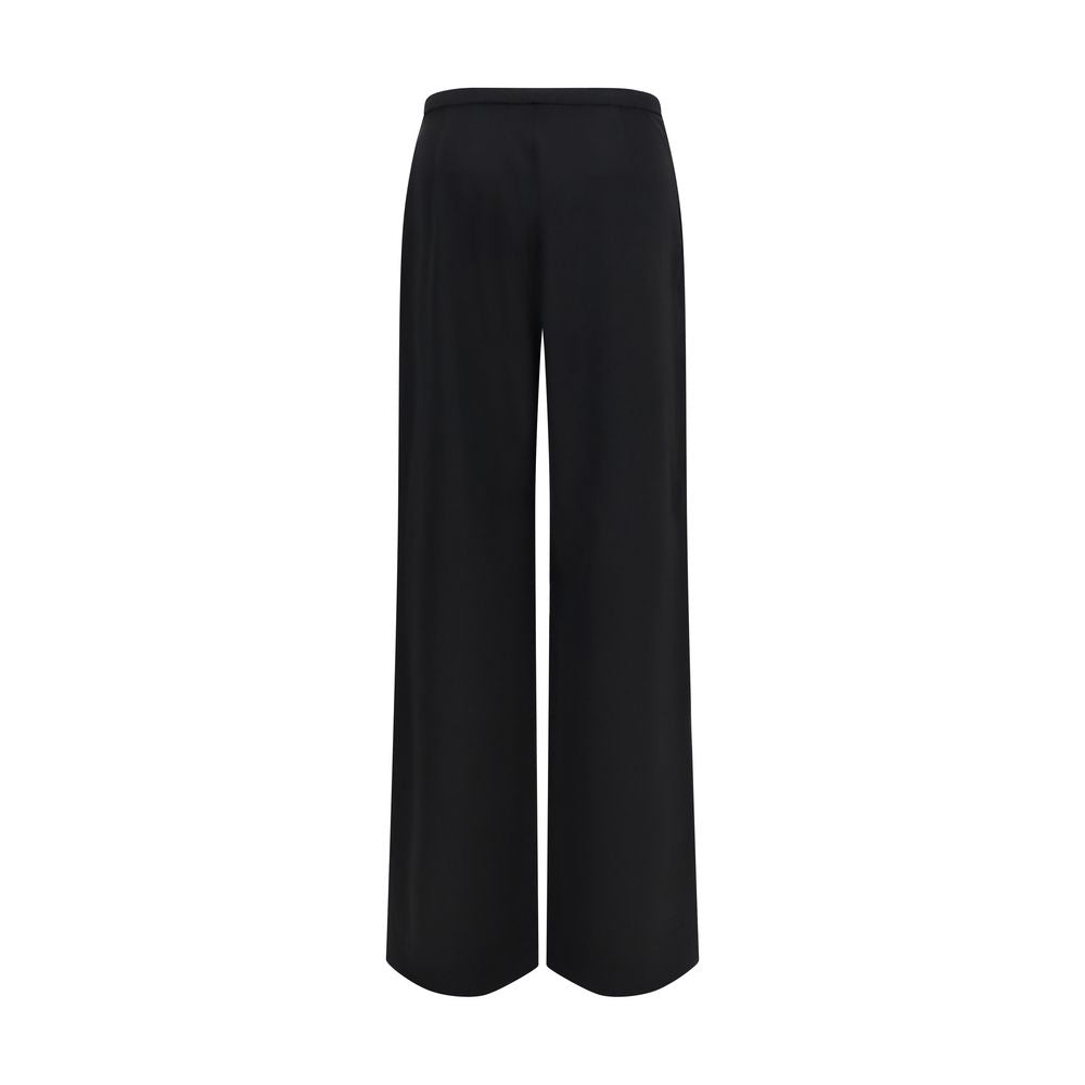 Black Wool Oves Aries Casual Pants