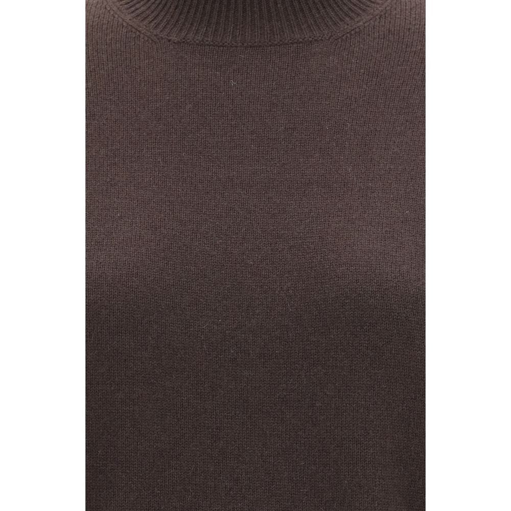 Brown Cashmere Turtleneck