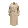 Beige Cotton Coat