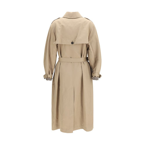 Beige Cotton Coat