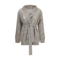 Beige Linen Cardigan