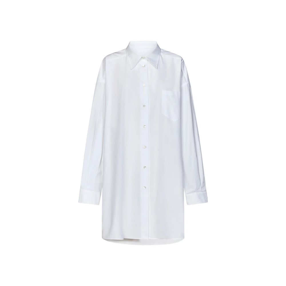 White Cotton Dress Shirt