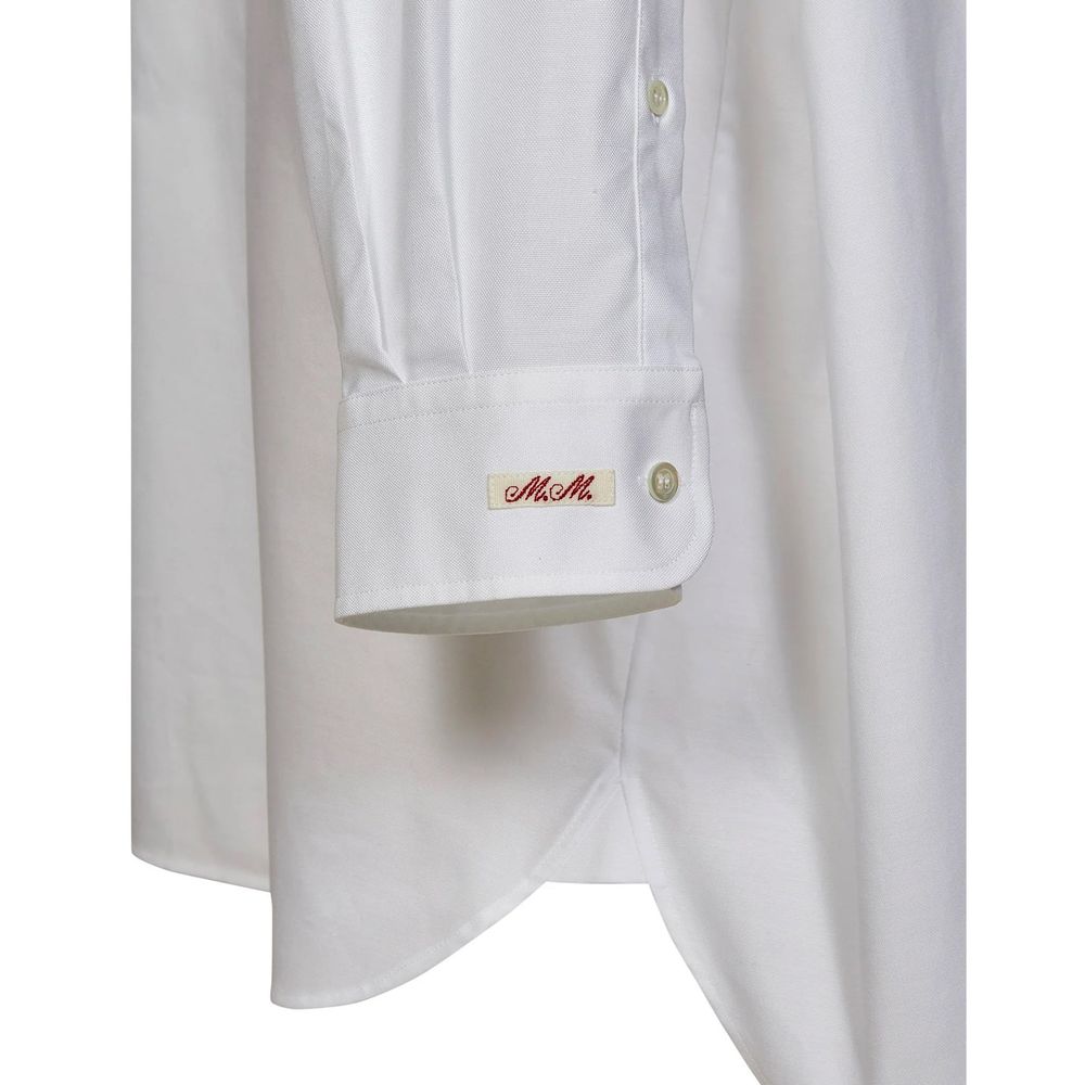 White Cotton Dress Shirt