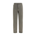 Bicolor Cotton Relaxed Fit Jeans