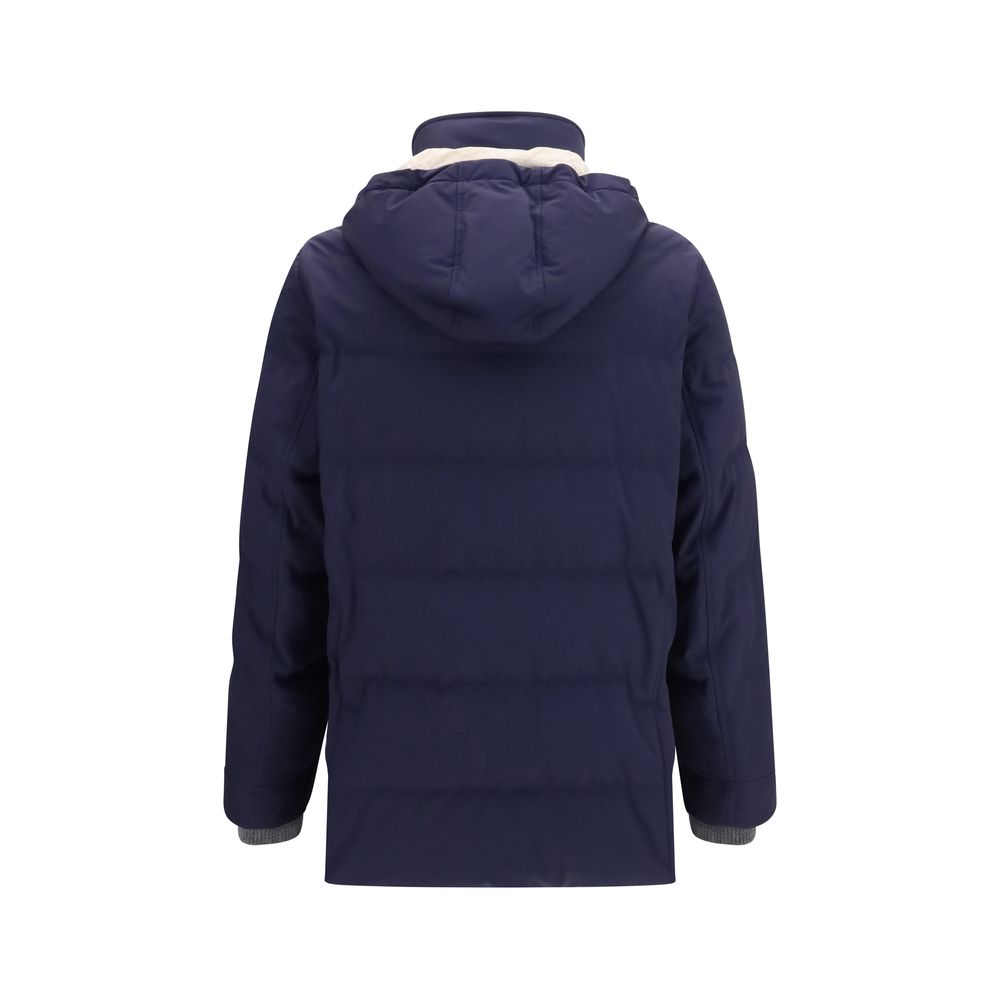 Blue Goose Down Shell Jacket