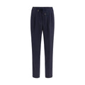 Blue Wool Oves Aries Casual Pants