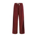 Bordeaux Cotton Athletic Pants