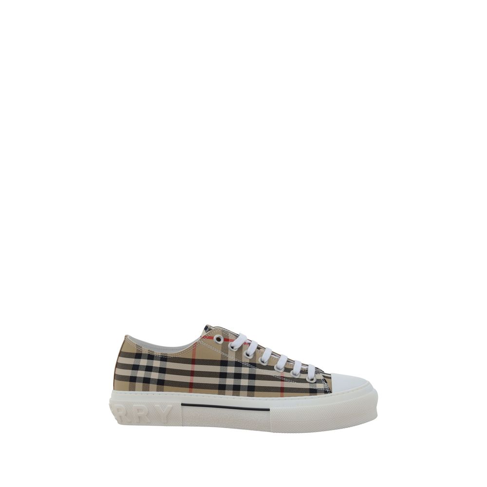 Brown Synthetic Low Top Sneakers