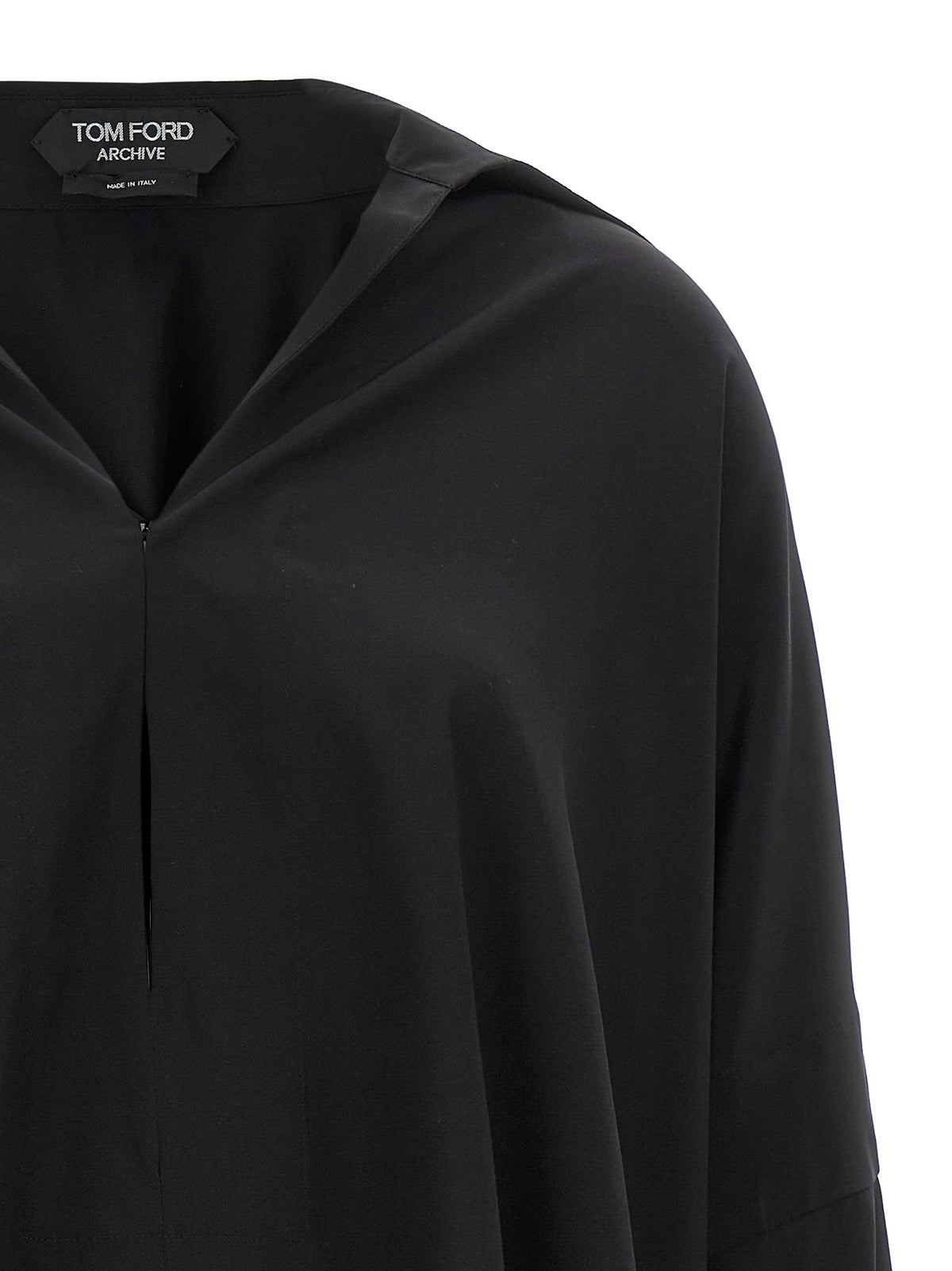 Black Silk Blouse