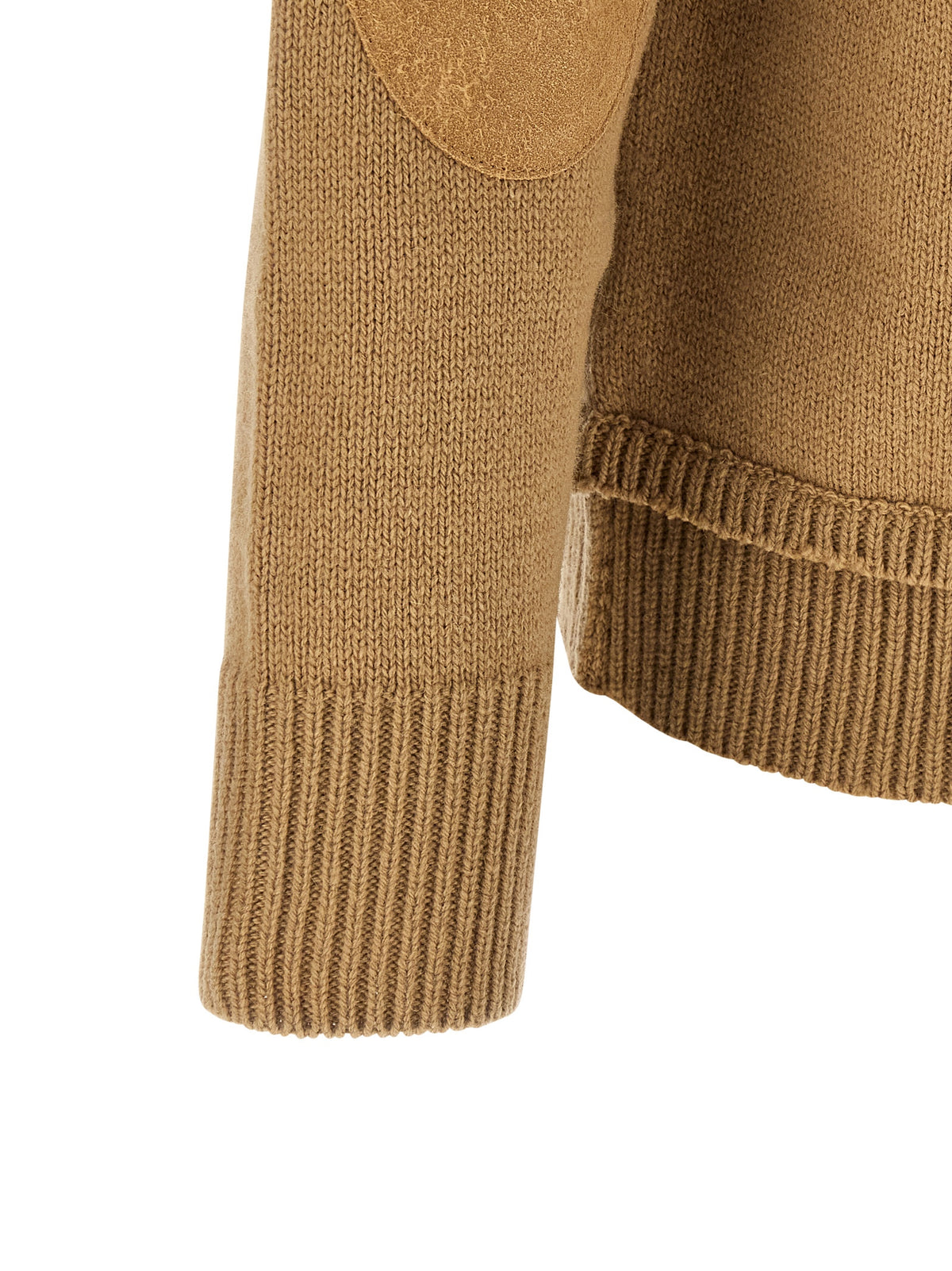 Beige Wool Cardigan