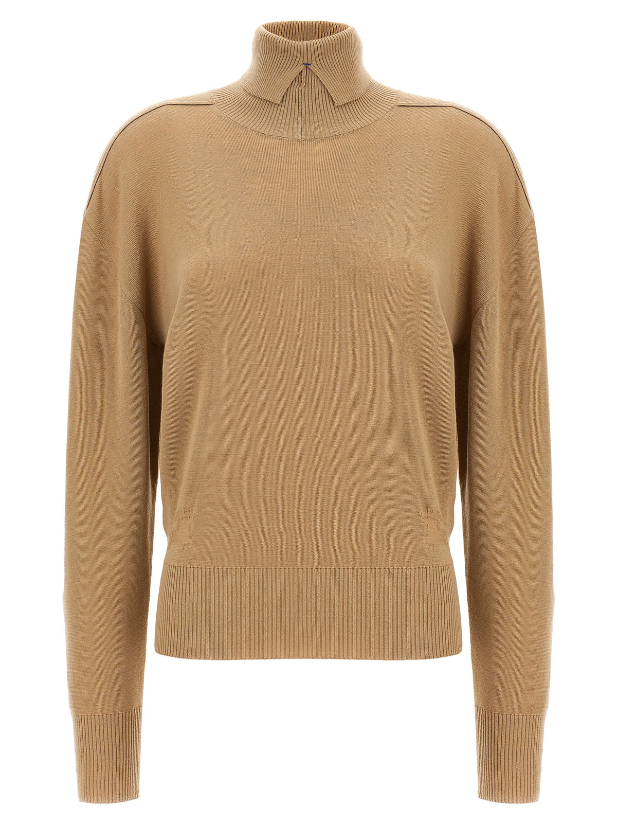 Beige Wool Cardigan