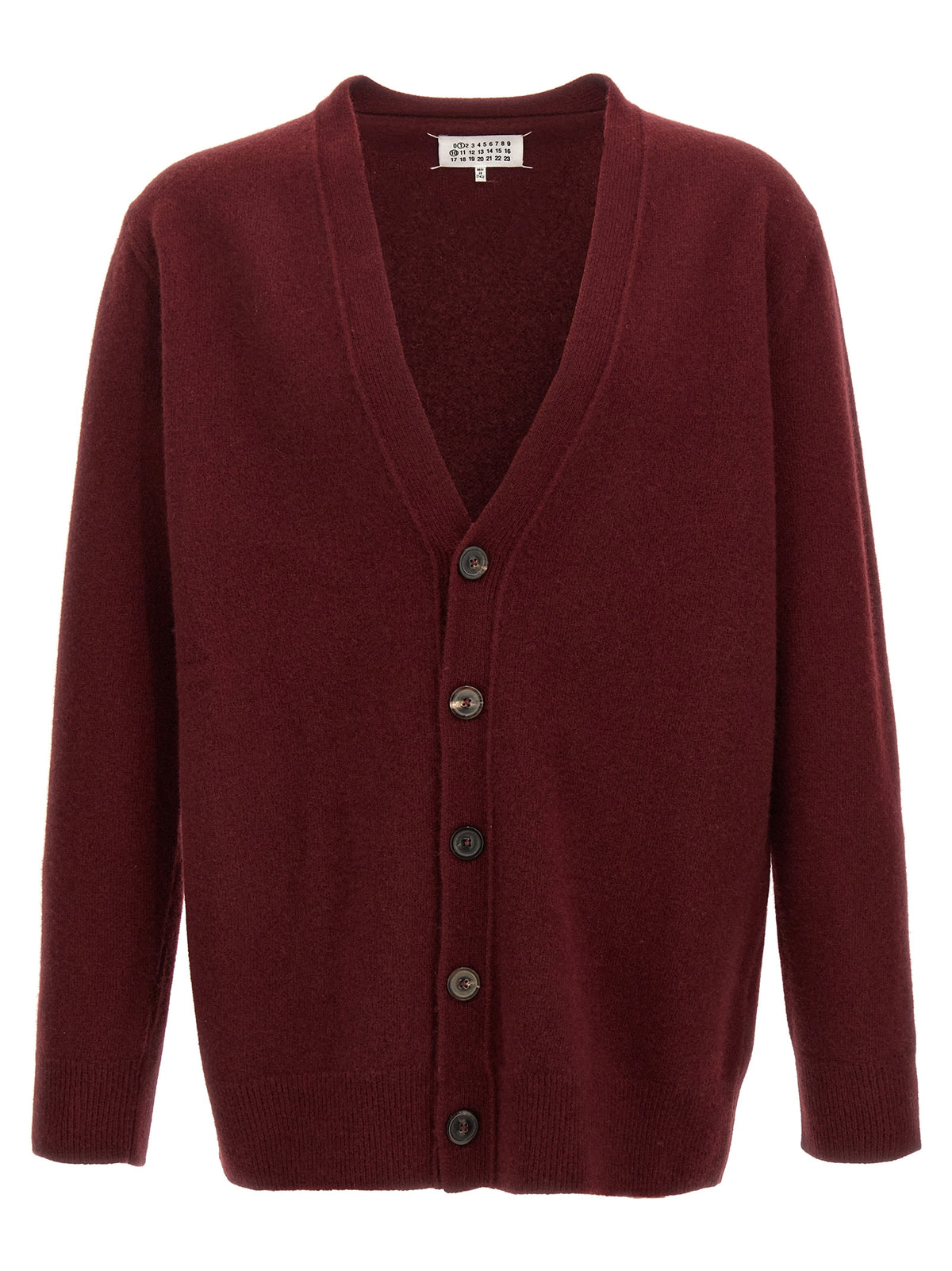 Bordeaux Wool Cardigan