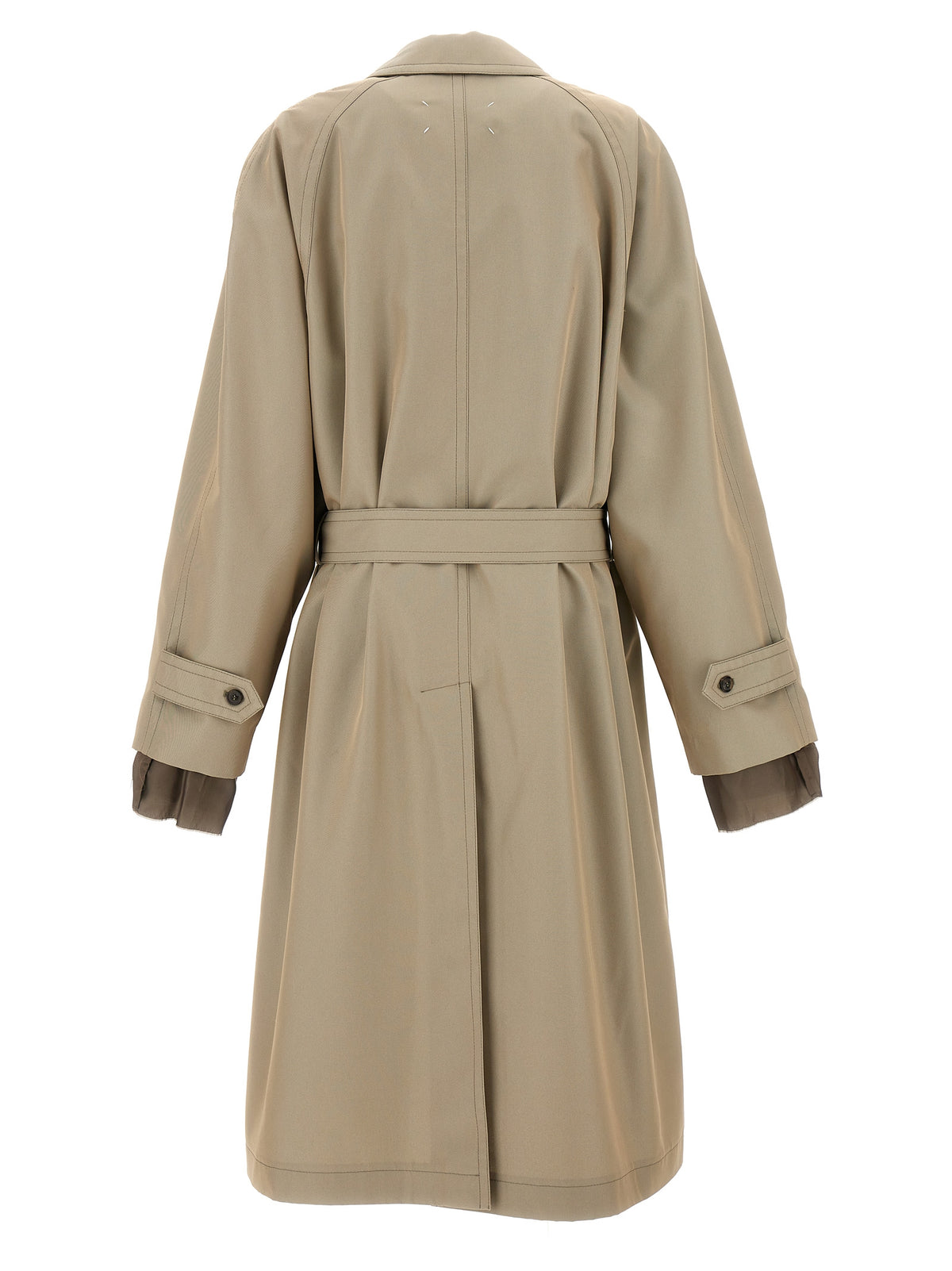 Beige Cotton Coat