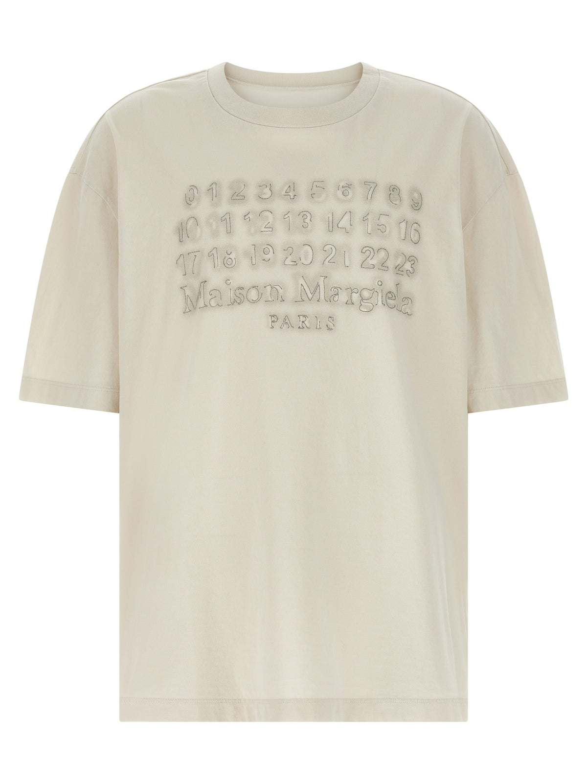 Beige Cotton T-Shirt