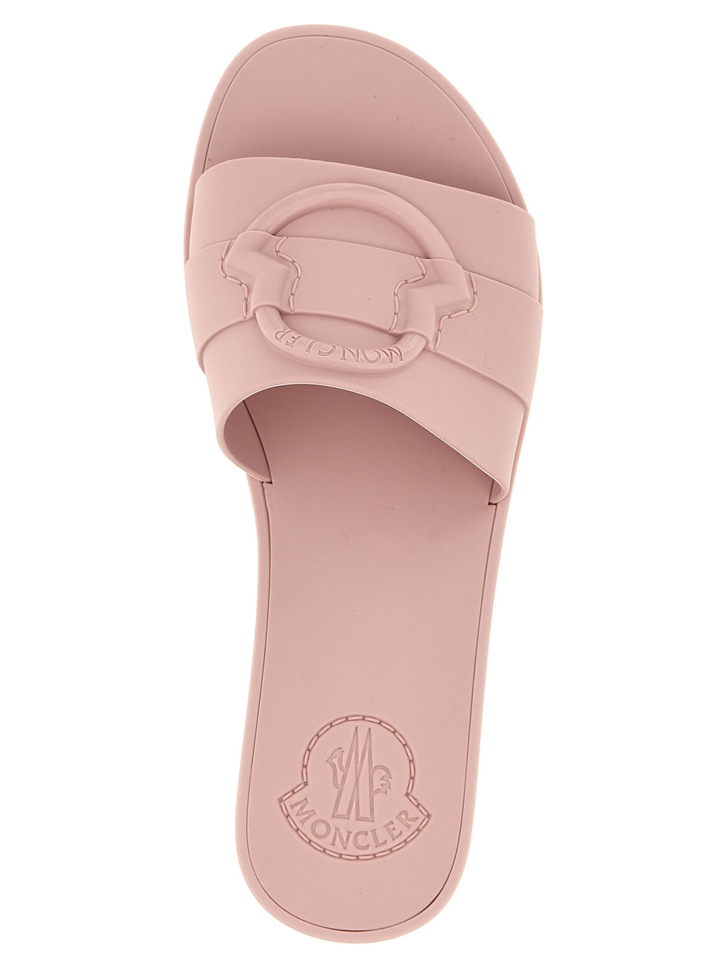 Multicolor Elastane Slides