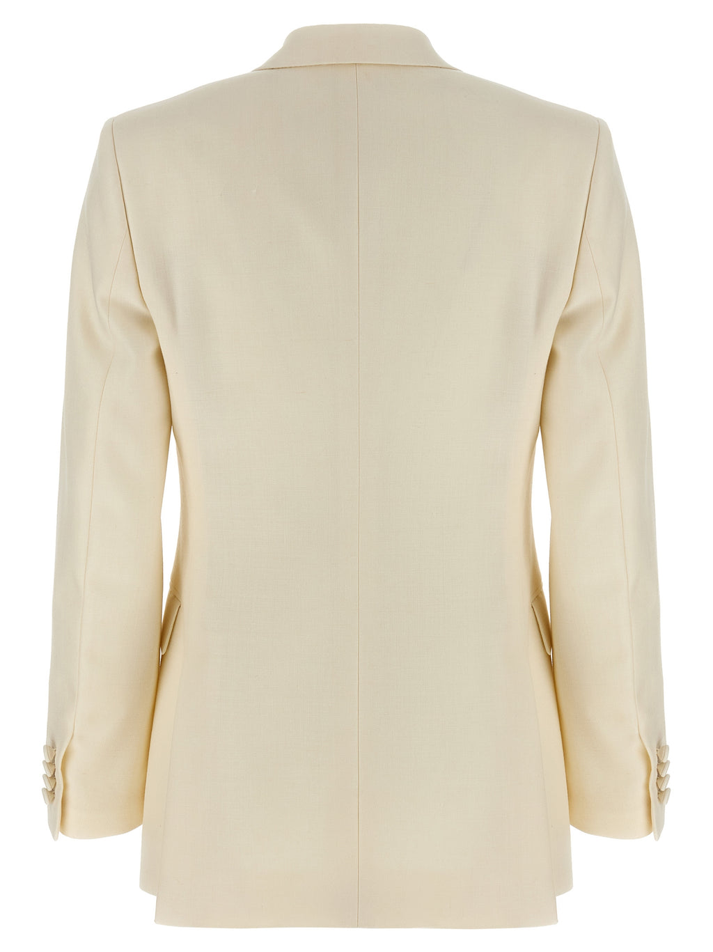 White Wool Blazer