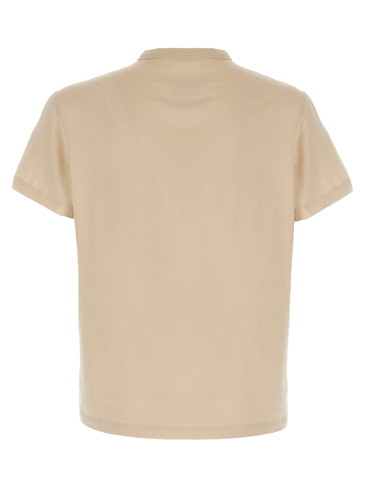 Beige Cotton T-Shirt