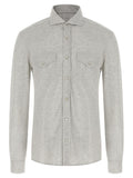 Gray Cotton Blouse