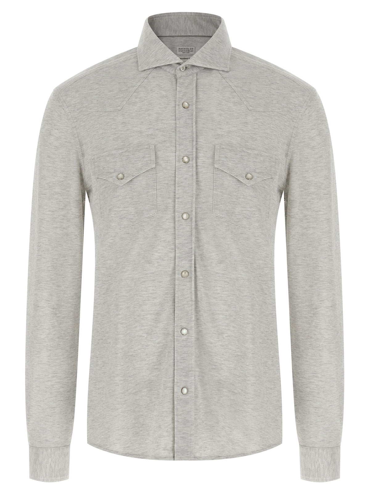 Gray Cotton Blouse
