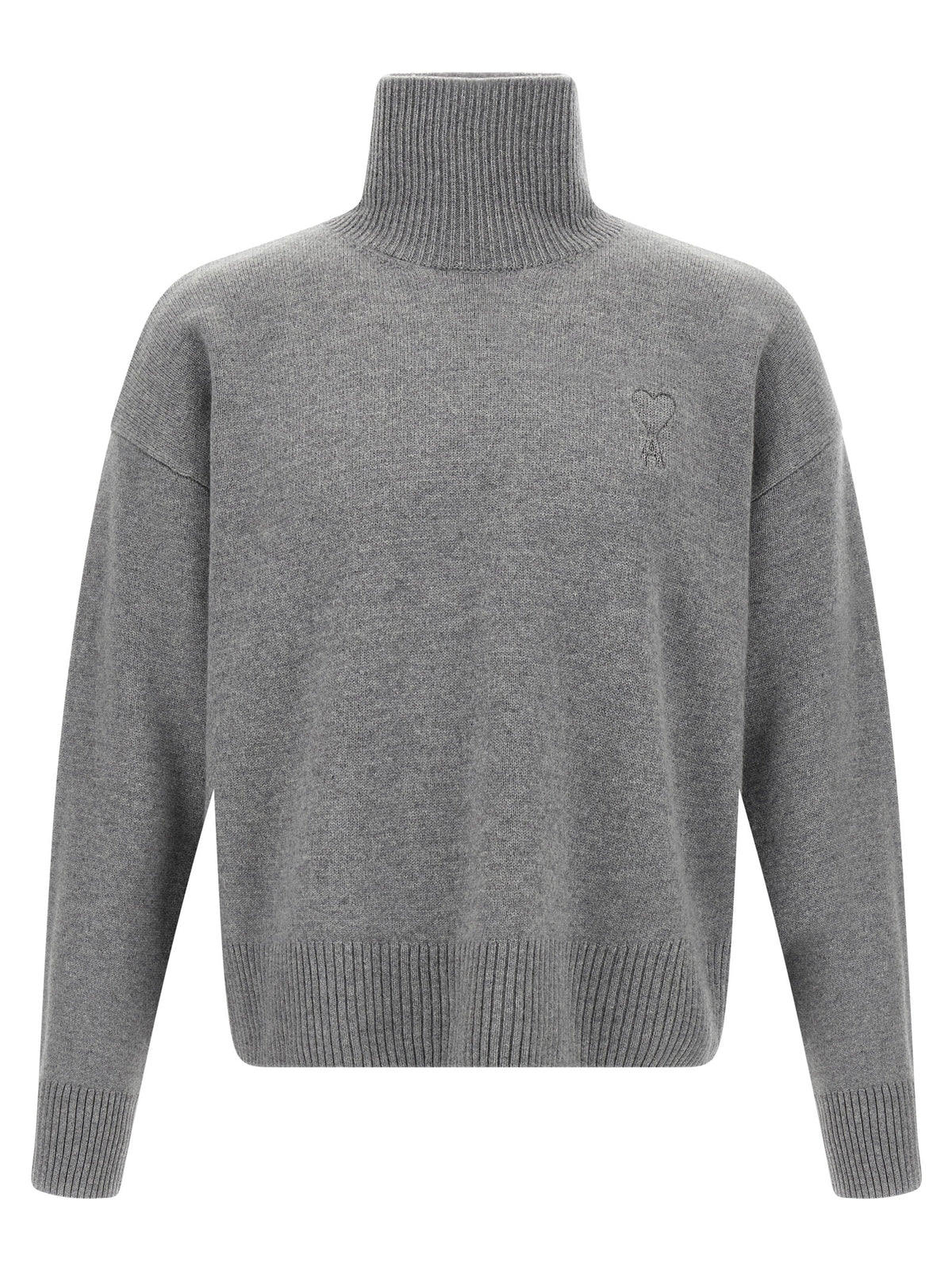 Gray Wool Cardigan