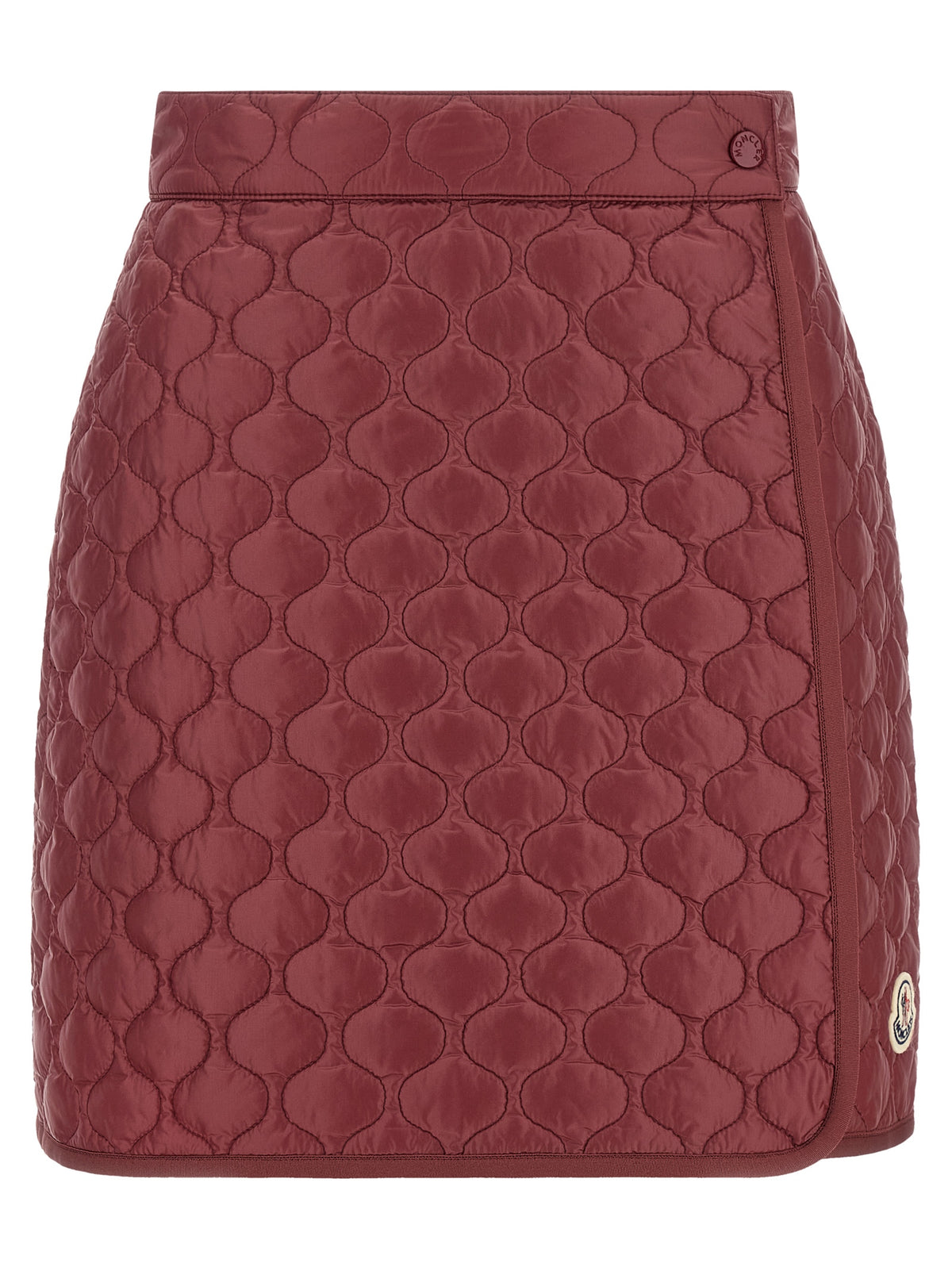 Bordeaux Polyamide Long Skirt