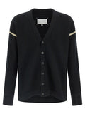 Black Virgin Wool Cardigan