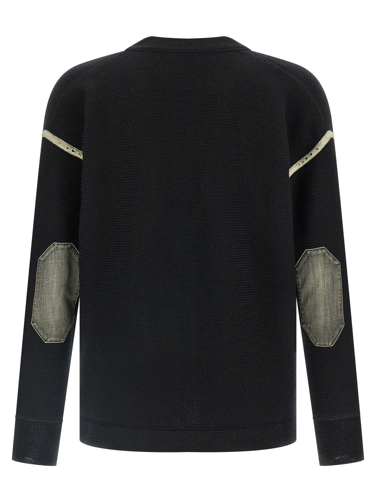 Black Virgin Wool Cardigan