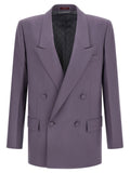 Purple Wool Blazer