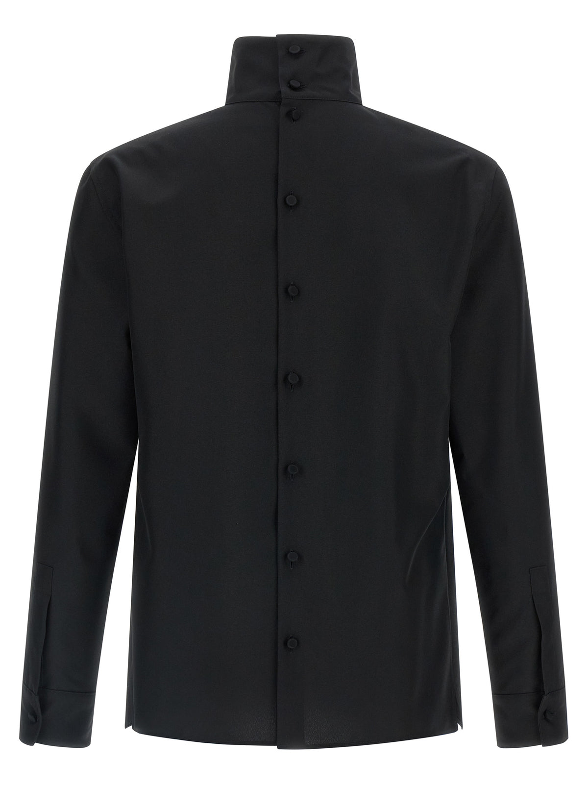 Black Polyester Blouse