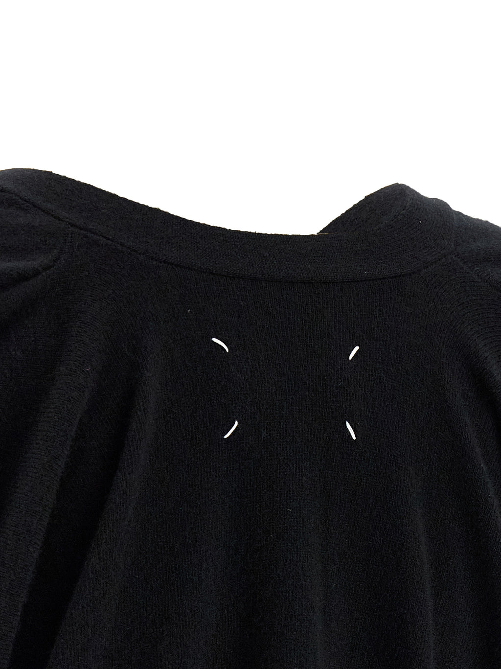 Black Wool Cardigan