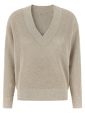 Beige Cotton Cardigan