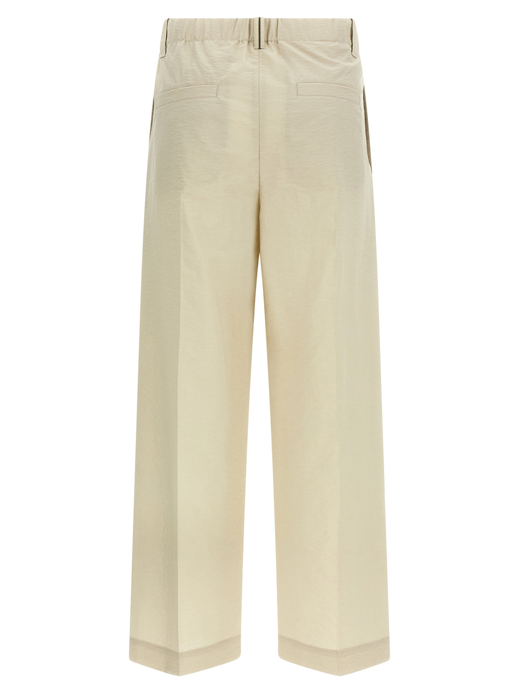 White Cotton Dress Pants