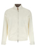 White Cotton Full-Length Jacket