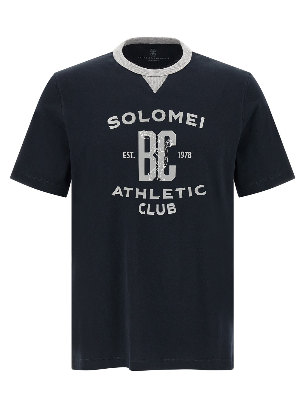 Blue Cotton T-Shirt