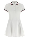 White Cotton Short Dress