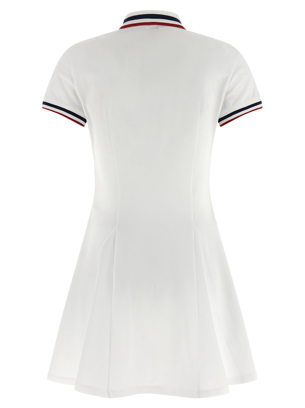 White Cotton Short Dress